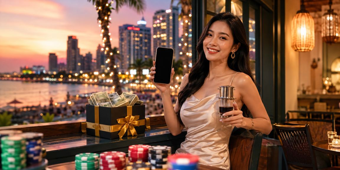 Người dùng cài đặt ứng dụng cá cược trên điện thoại tại Phú Quốc